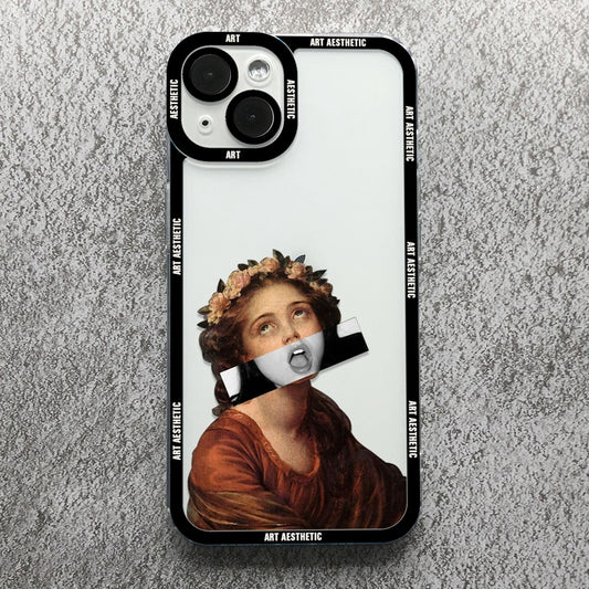 Aesthetic Mona Lisa Case - ILEKTRONIX