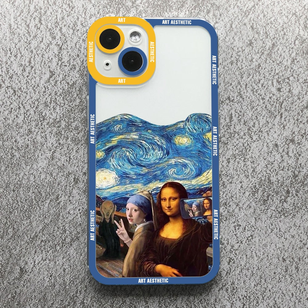 Aesthetic Mona Lisa Case - ILEKTRONIX